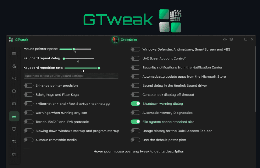 GTweak-setup-guide